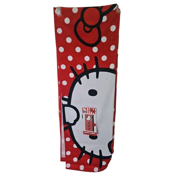 Hello Kitty Beach Pool X Lg. Towel/ Perfect Bath Towel - 34 " W x 64" L NWT - Picture 1 of 5